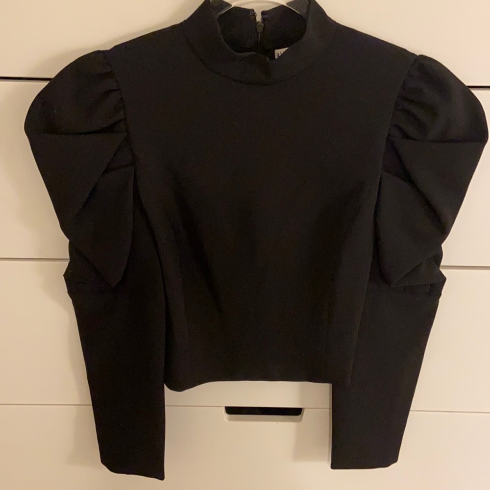ALICE AND OLIVIA LONG SLEEVE BLOUSE